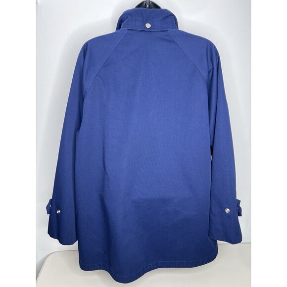 Vintage Blue MG JCPenney Jacket Zip Up Cinch Size 11/12 - Picture 7 of 14